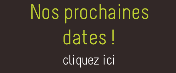 nos prochaines dates